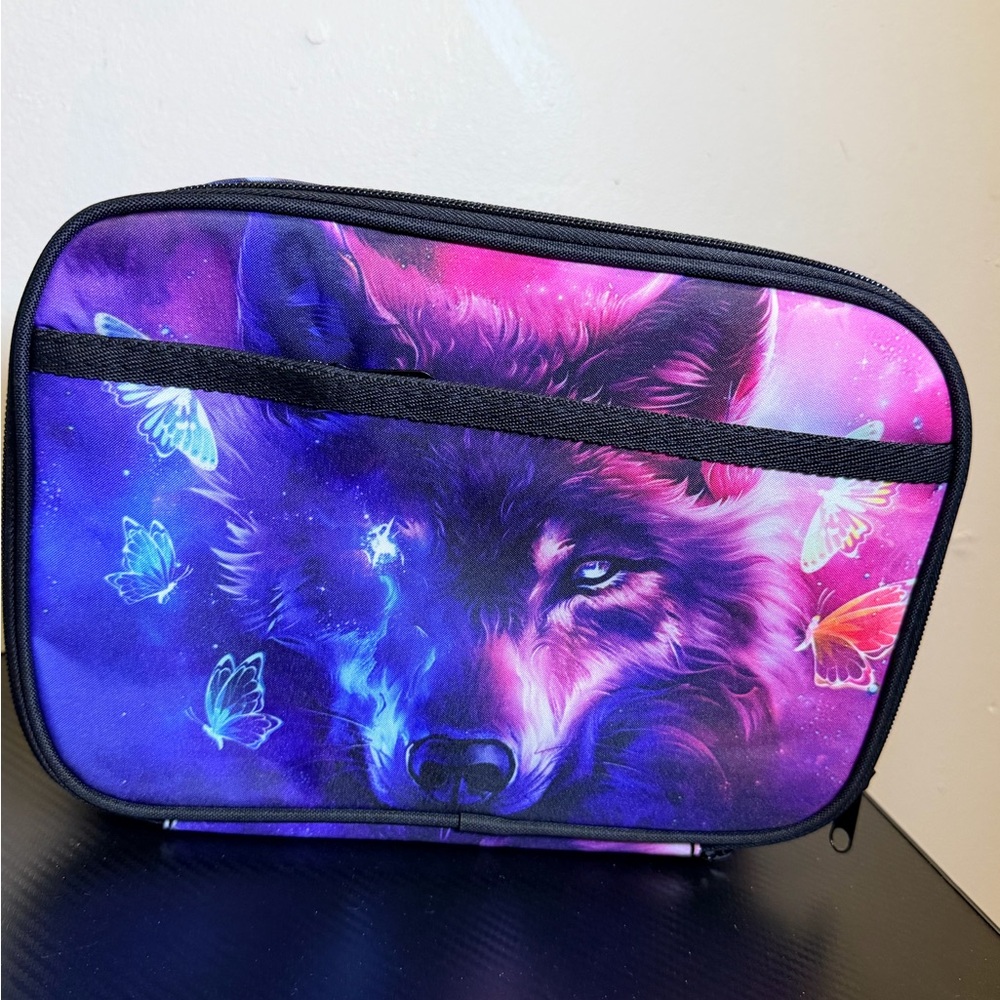 Amazon Kids Accessories Bag - Purple and Blue